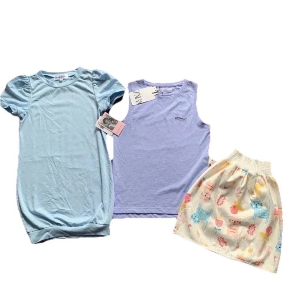 Zara Girls Bundle 3 Piece  Size 7 NWT